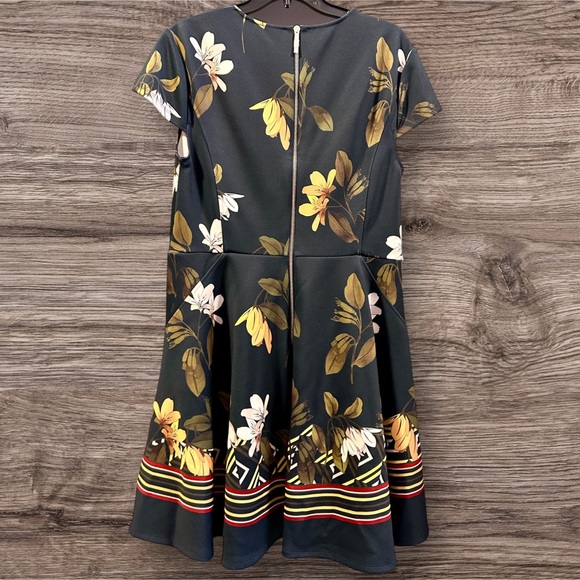 NWOT Ted Baker London Gallagher Savanna Skater Dress - Picture 4 of 7